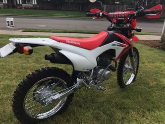 Honda crf125f on sale street legal