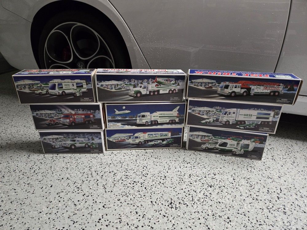 Hess Trucks 1(contact info removed) New In Box