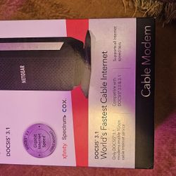 Docsis 3.1 modem
