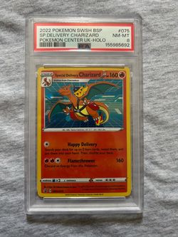 Pokémon special delivery charizard psa 8