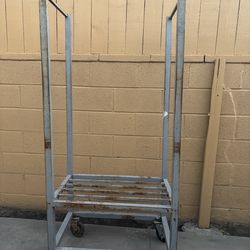 Very  Strong  Metal Cart on Wheels