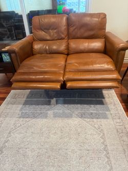FREE: Leather Couch and Loveseat