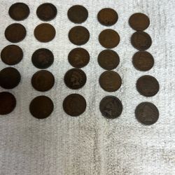 Indian Head Pennies Dates From 1890 To 1907