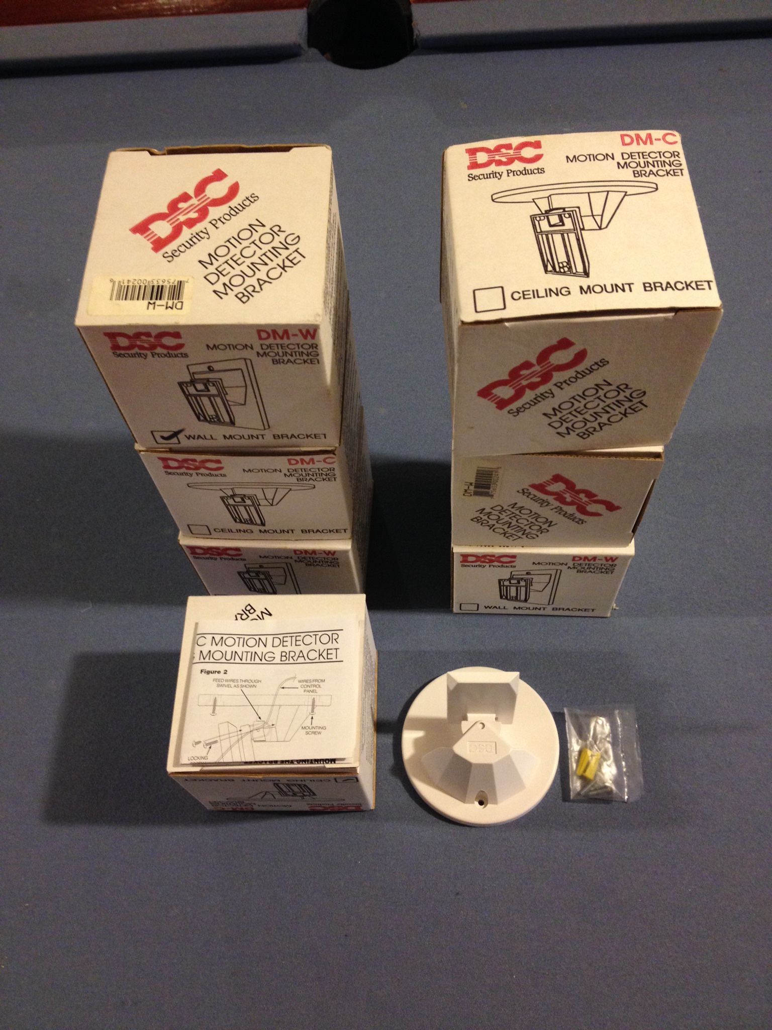Alarm Motion detectors mount brackets