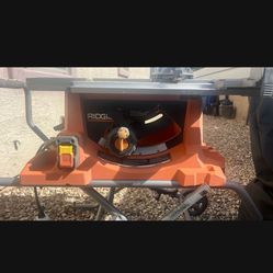 10 Inch Rigid Table Saw