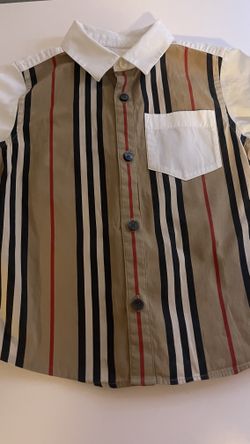 Burberry 2t Collard Shirt