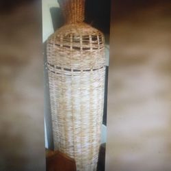 5ft Wicker Vase Decor 