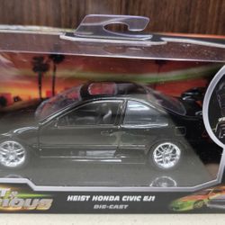Fast Furious Jada 25 years Heist Honda Civic