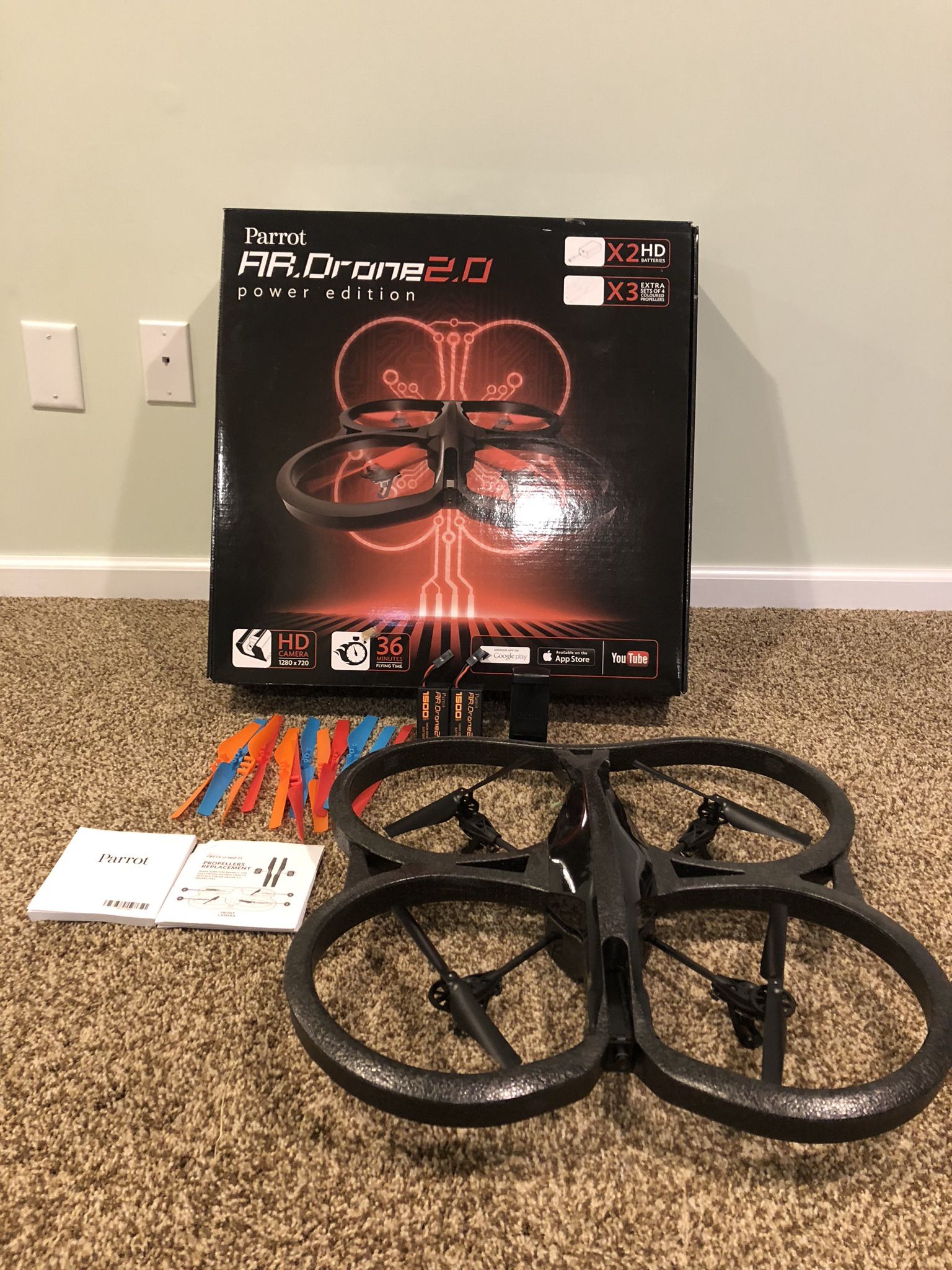 AR Drone 2.0 Power Edition 