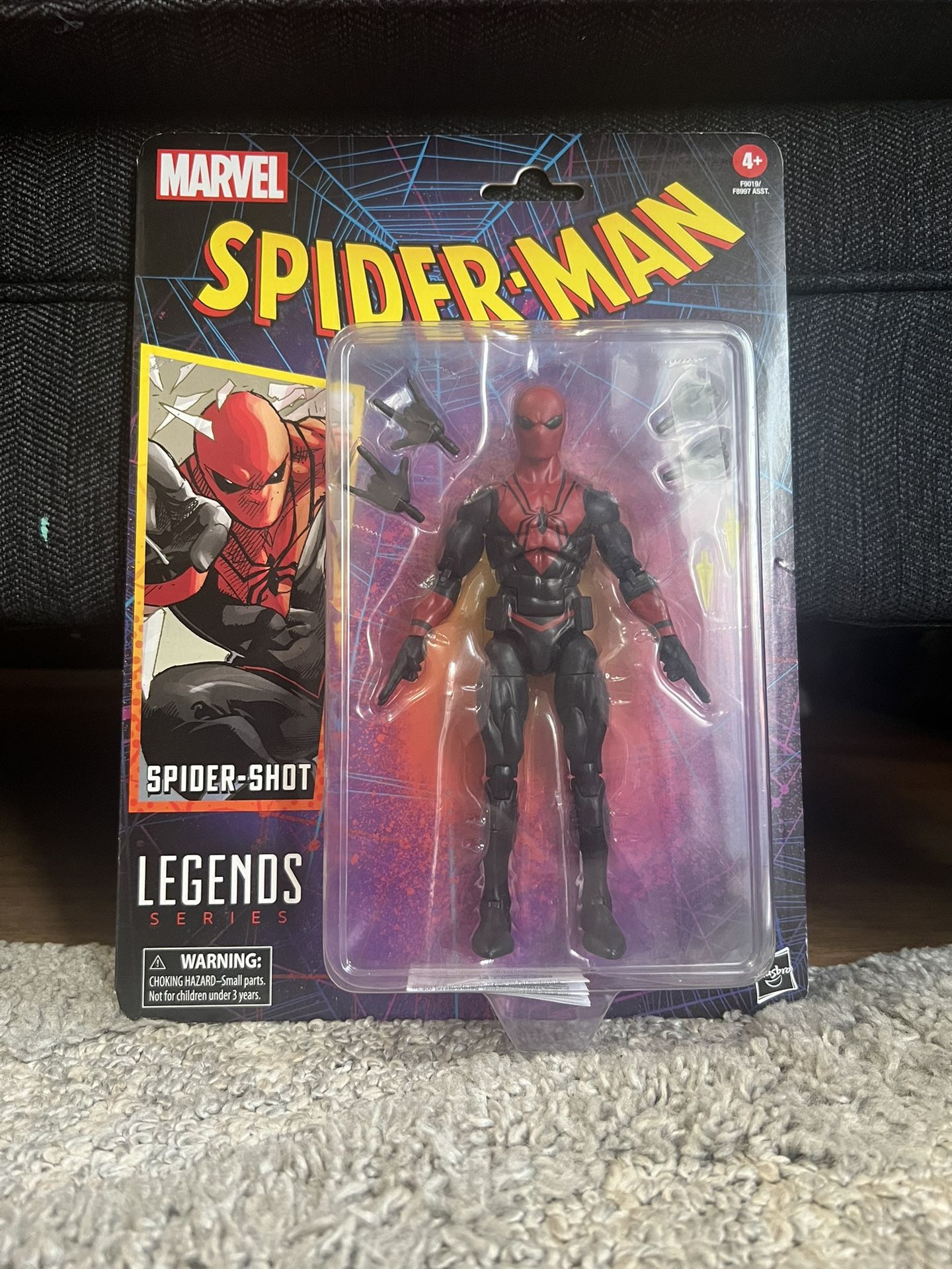 MARVEL Legends Series Spider-Shot, Spider-Man