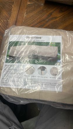 Bestalent Patio Sectional Sofa Cover 