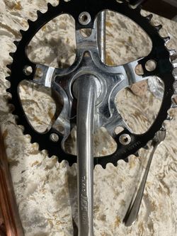 BMX old school Takagi cranks and chain ring and star