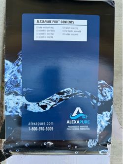 AlexaPure Pro water filtration
