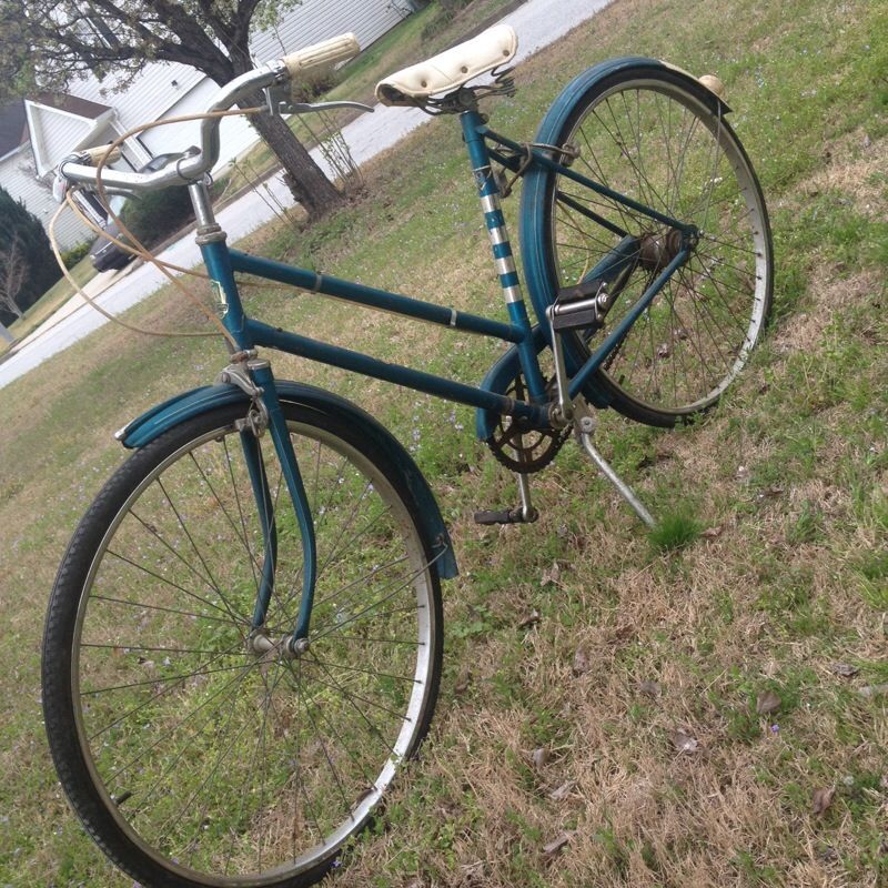 English edition Hercules bike from the 50"s era in mint condition
