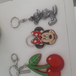 AUTHENTIC KEYCHAINS & PRECOLOMBINOS PIN / BROCH NEVER USED EACH ITEM $5