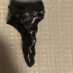 Black Onyx Arrowhead From Southern Utah