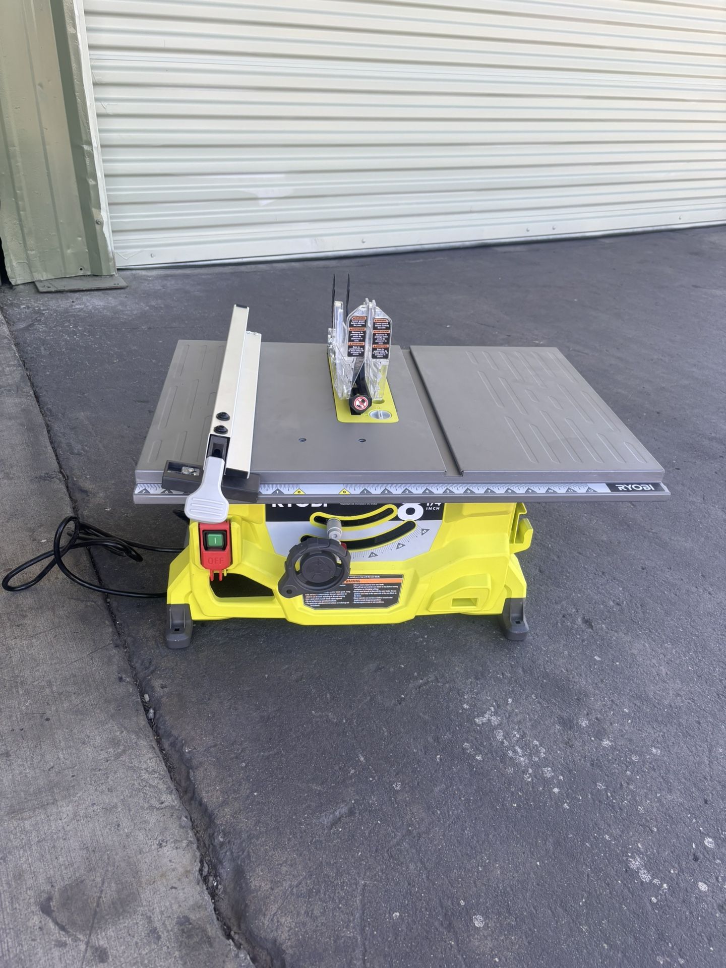 RYOBI 13 Amp 8-1/4 in. Compact Portable Corded Jobsite Table Saw 