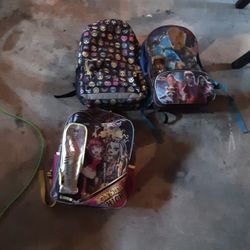 3 Kids Backpacks.