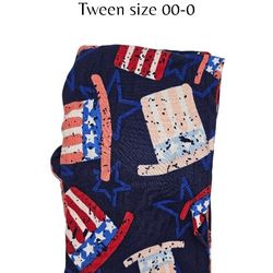 4th of July Tween Lularoe Leggings *New / Never Worn*
