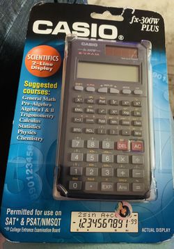 Casio Fx-300W Plus