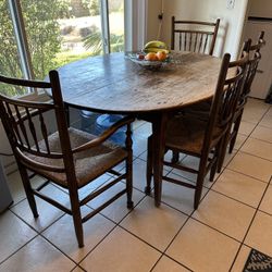 Wooden Breakfast Table