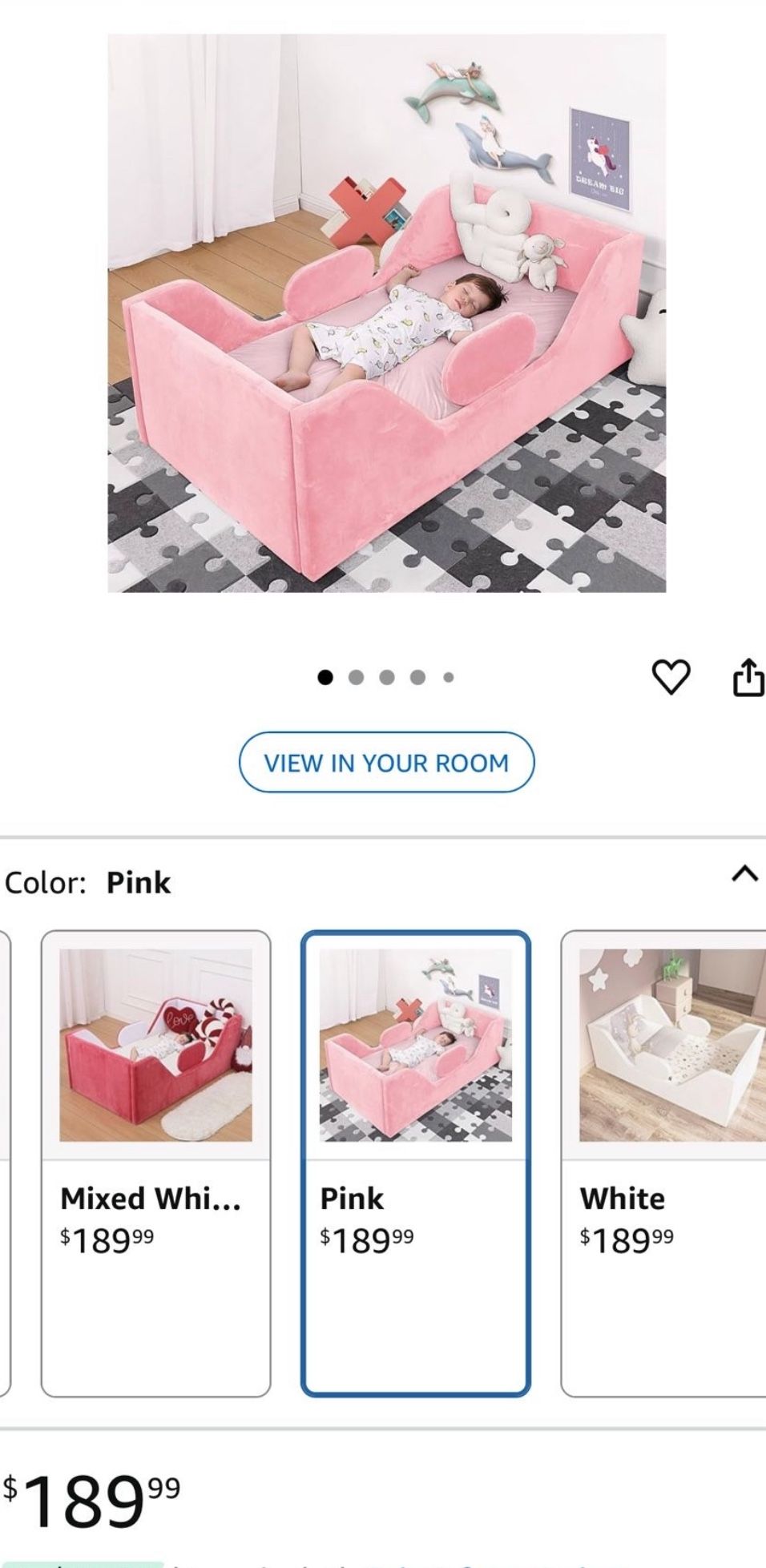 Toddler bed