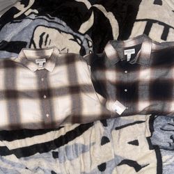 Brand New Flannels With Tags 