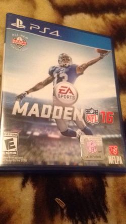 Madden 16 PS4