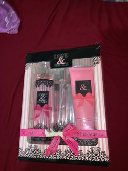 Ladies perfume set new