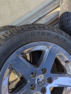 Wheels and Tires, 5 lug