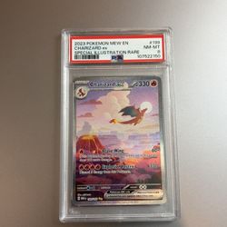 Charizard 151 Psa 8