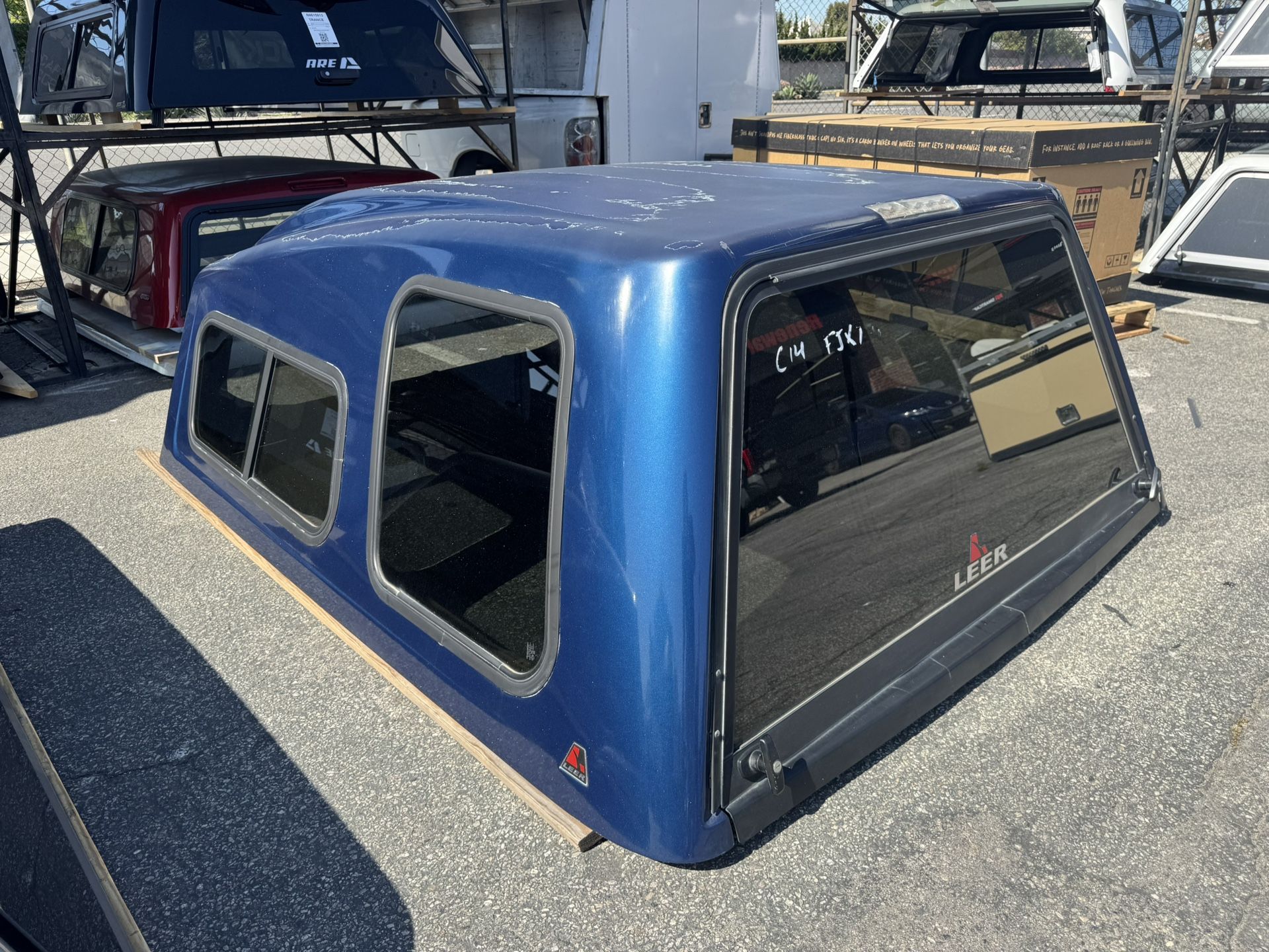 Chevy Silverado Camper Shell Leer High Top