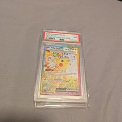 surging sparks pikachu sir Pokemon card psa