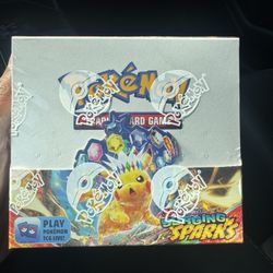 Pokemon Surging Sparks Display