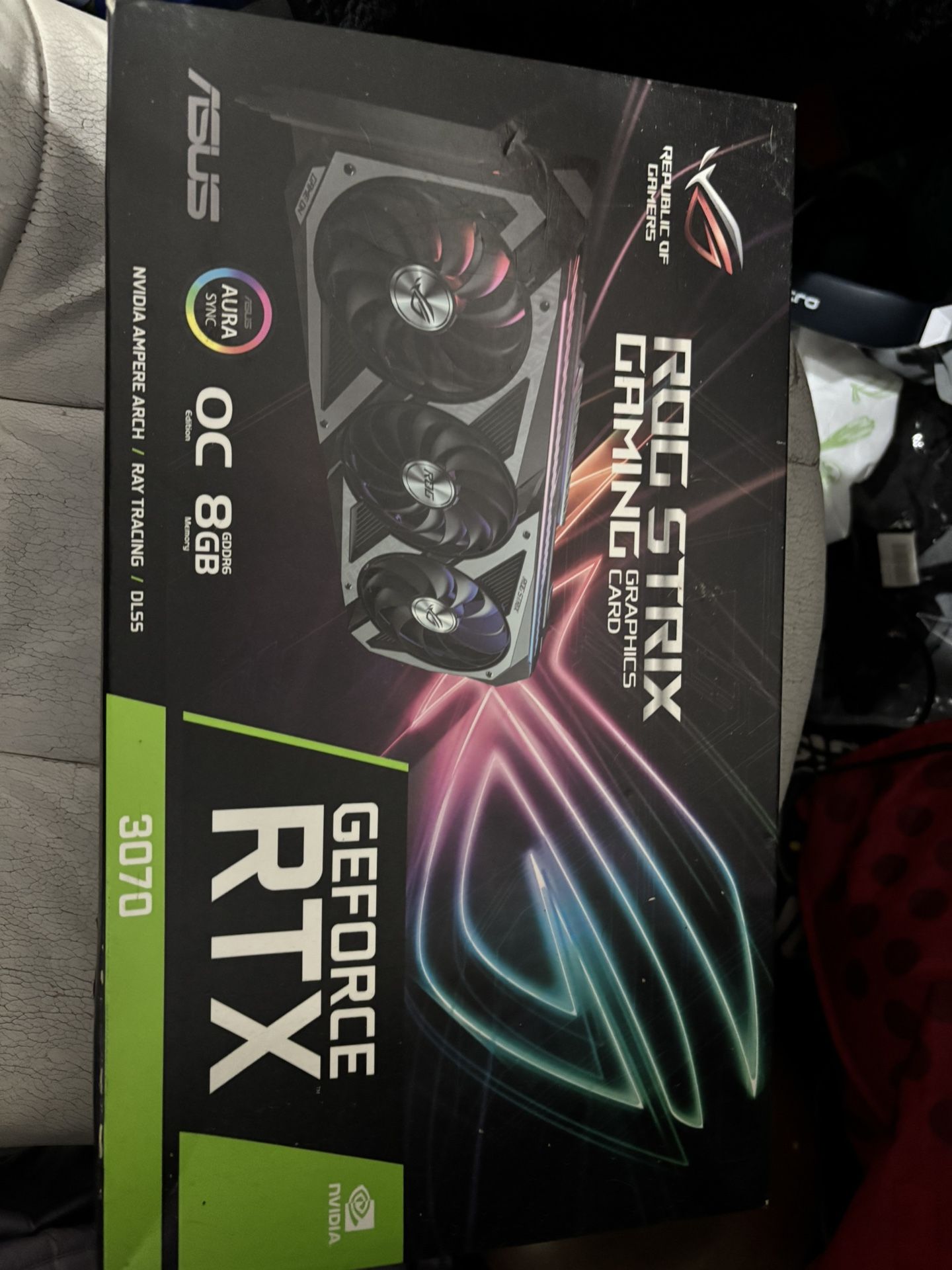 Rog Strix GeForce RTX 3070 GB GPU