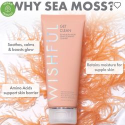 WISHFUL 2% PHA & Sea Moss Gentle Foaming Cleanser 