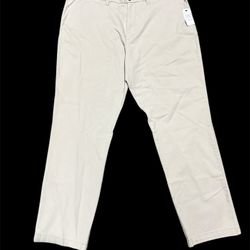 NAUTICA Flat Front Slim Fit Pants