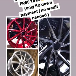 🔥🔥🔥Black Friday SALES! BUY Rims get FREE Tires🔥🔥🔥(only 50 down payment / no credit needed )