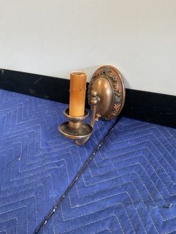 Brass Sconce 