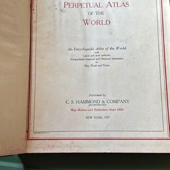 Hammond Perpetual Atlas Of The World