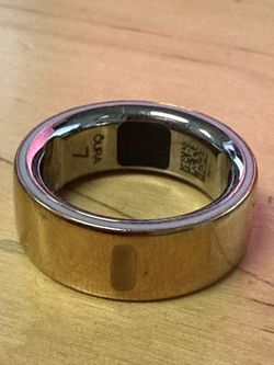 Oura Size 7 Gold Ring Gen 3