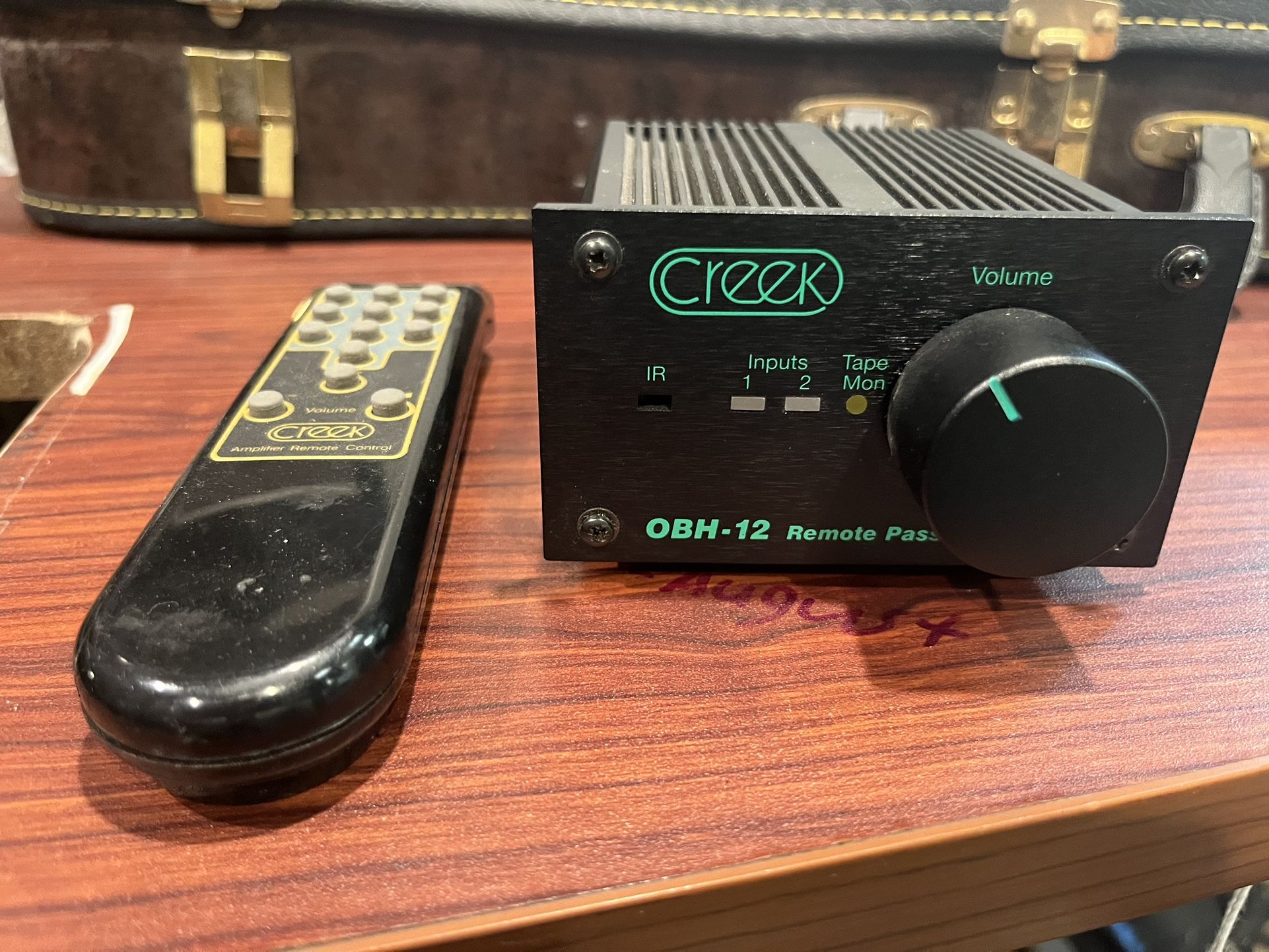 Creek OBH-12 Stereo Preamplifier And Remote.