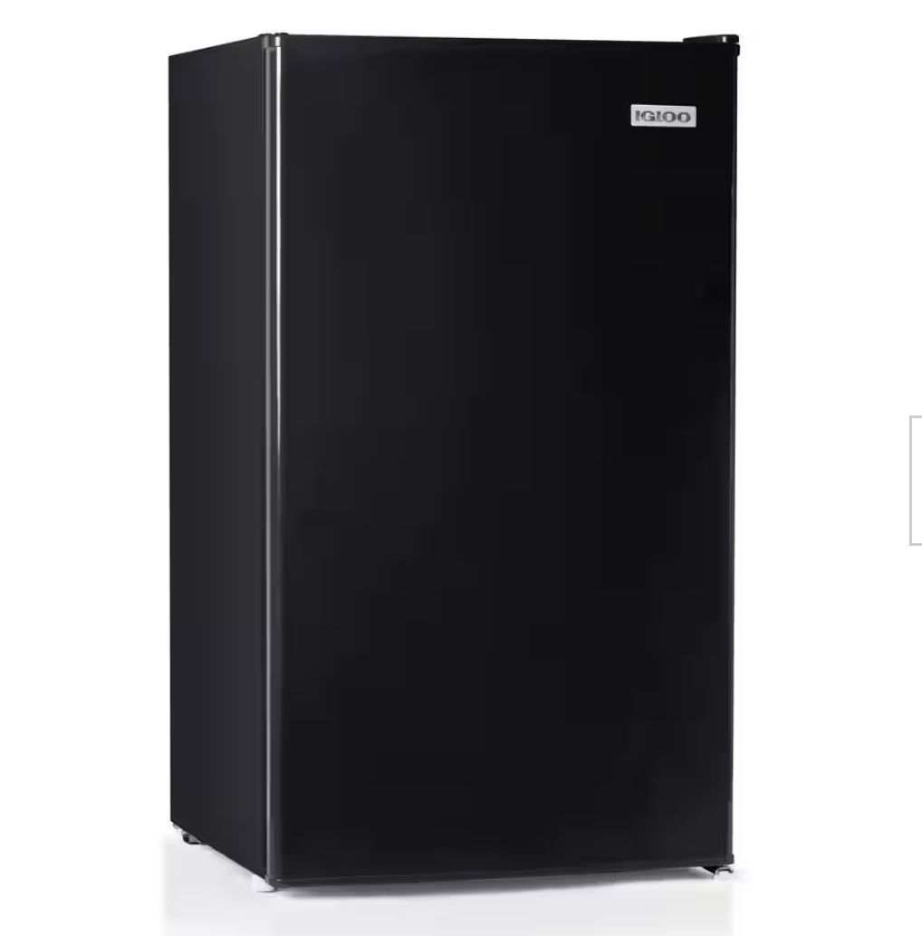 Igloo 3.2 cu. ft. Single-Door Refrigerator, IRF32BK