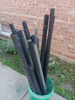 Aluminum, Metal Umbrella Poles