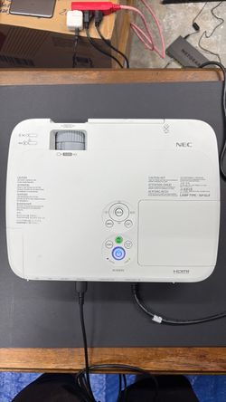 NEC NP-M300W Widescreen Projector (HDMI / WXGA) - Bundle with Remote & Cables