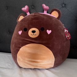 Squishmallows 10" Omar The Bear W Hearts