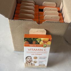 Vitamin C rejuvenating under eye pads case of 12