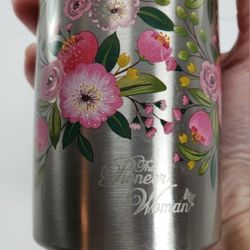 The Pioneer Woman 18oz Stainless Steel Water Bottle. Keeps Cold For 24hrs & Hot 12hrs.