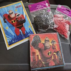 Incredibles 2 Party Supplies 🥳