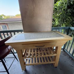 Large Multipurpose Rollable Table 